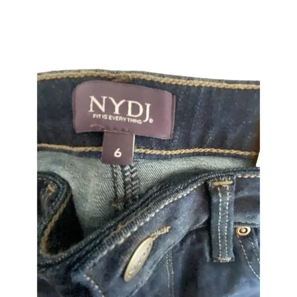 NWT NYDJ Ami Skinny Mabel Dark Wash Jean With Lift And Tuck Technology  6 - Picture 9 of 11